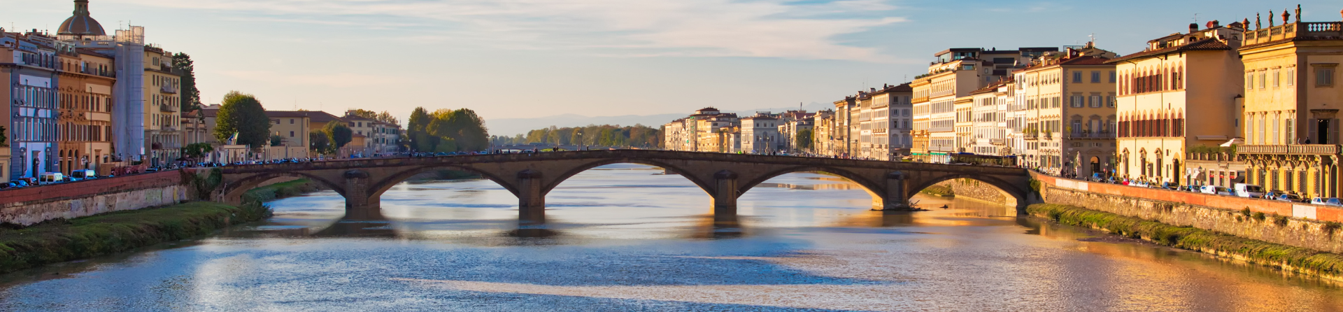 Famous bridges in Florence